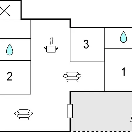 Дом отдыха 3 Bedroom Stunning In