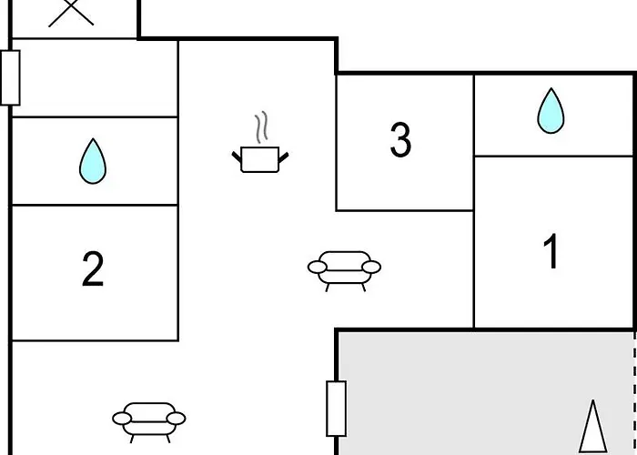 Дом отдыха 3 Bedroom Stunning In